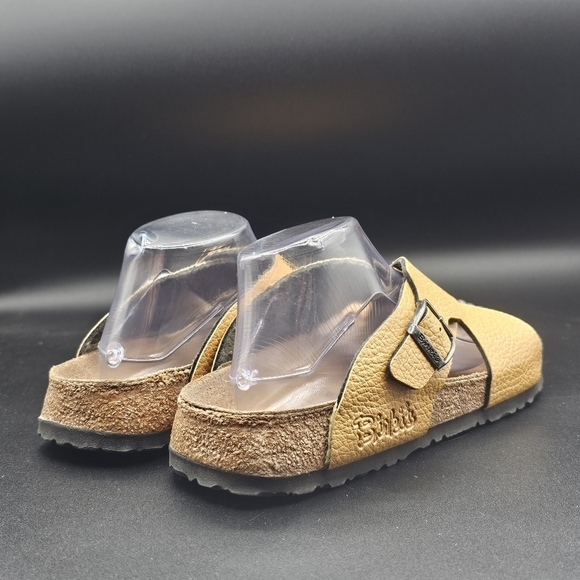 Birkenstock Birki's Dijon Crisscross Slide Sandals - Picture 5 of 10